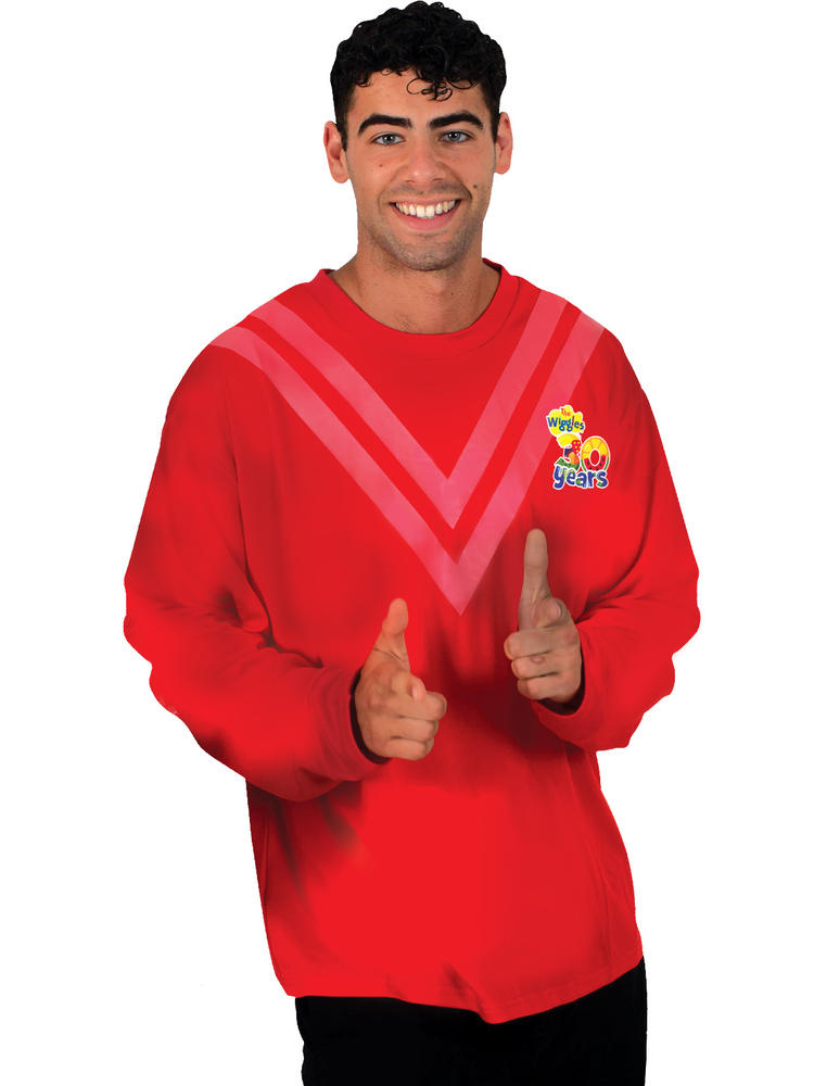 Simon Wiggle 30th Anniversary Adult Top - The Wiggles | Aussie Toys Online