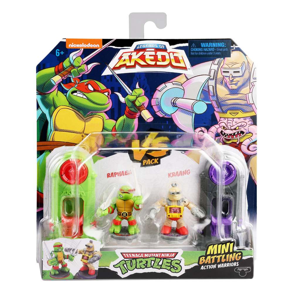 Akedo Beast Claw Strike Starter Pack 3 Mini Battling Warriors with  Exclusive Controller, Ages 6+