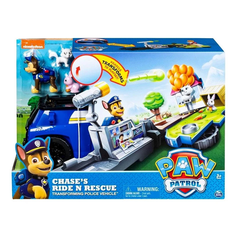 rideable chase paw patrol