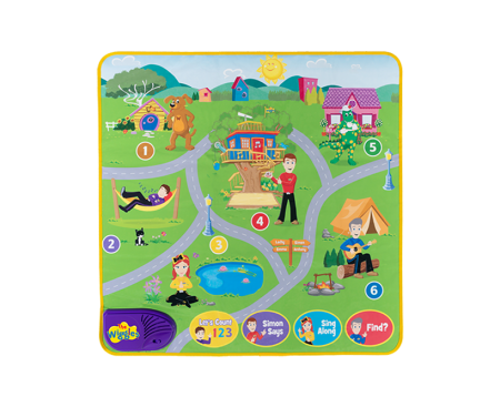 The Wiggles Interactive Playmat 81cm X 81cm Aussie Toys Online