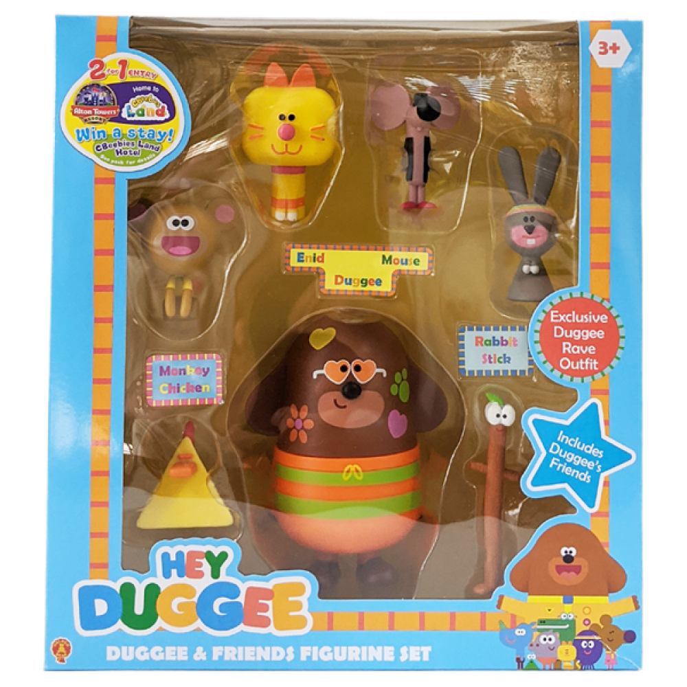 hey duggee figurine set