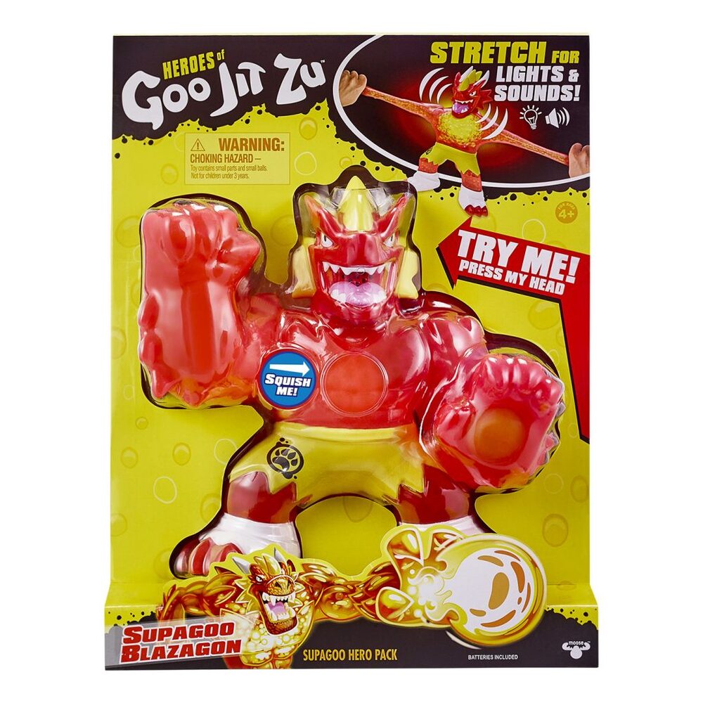 Heroes of Goo Jit Zu Supagoo Blazagon Supagoo Hero Pack Action Figure ...