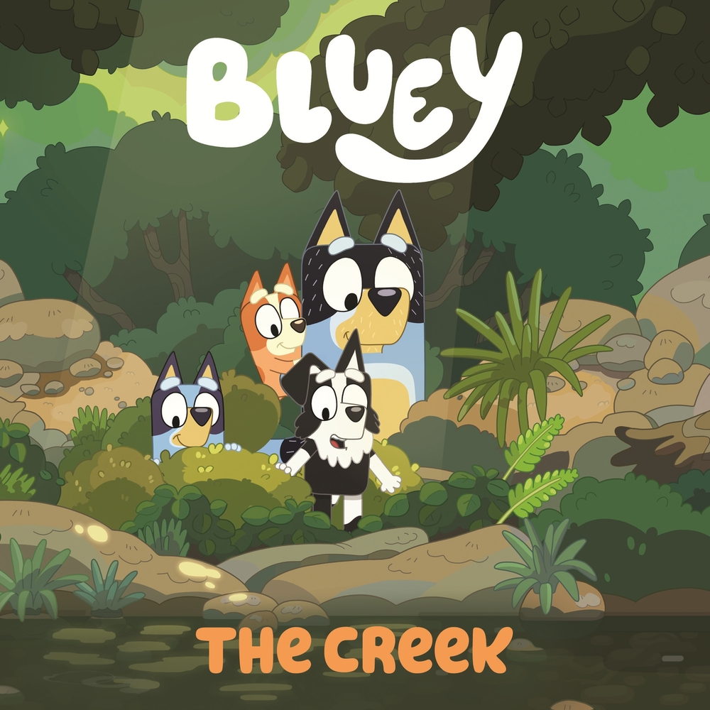 Bluey The Creek Board Book ISBN:9781760896614 | Aussie Toys Online