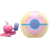 Pokemon Clip 'N' Go Tinkatink and Heal Ball