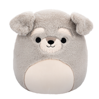 Squishmallows Fuzz-A-Mallows - Shaun the Schnauzer 30cm