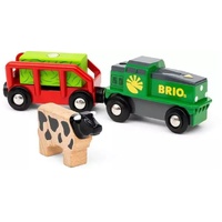 Brio Farm Battery Train