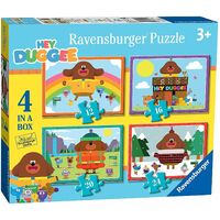Hey Duggee - Let's go Explore! 4 In A Box Jigsaw Puzzles