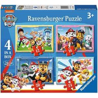 Paw Patrol - Friends Ready For Adventure! 4 In A Box Puzzles