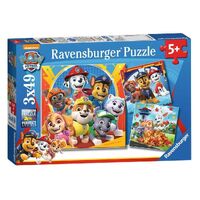 Paw Patrol - Just Yelp for Help 3 x 49 Piece Jigsaw Puzzles