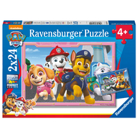 Paw Patrol - Little Dogs - Big Heroes 2 x 24 Jigsaw Puzzles