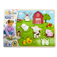 Jr. genius Chunky Puzzle - Farm