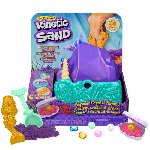 Kinetic Sand Mermaid Crystal Playset Aussie Toys Online