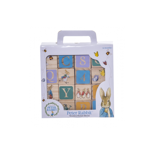 peter rabbit abc wooden blocks